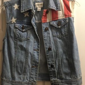 American flag denim!